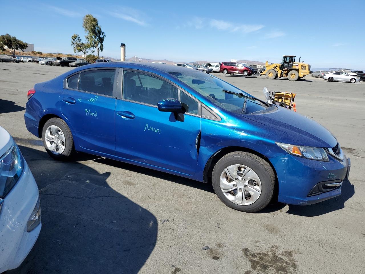 Lot #3029402684 2014 HONDA CIVIC LX