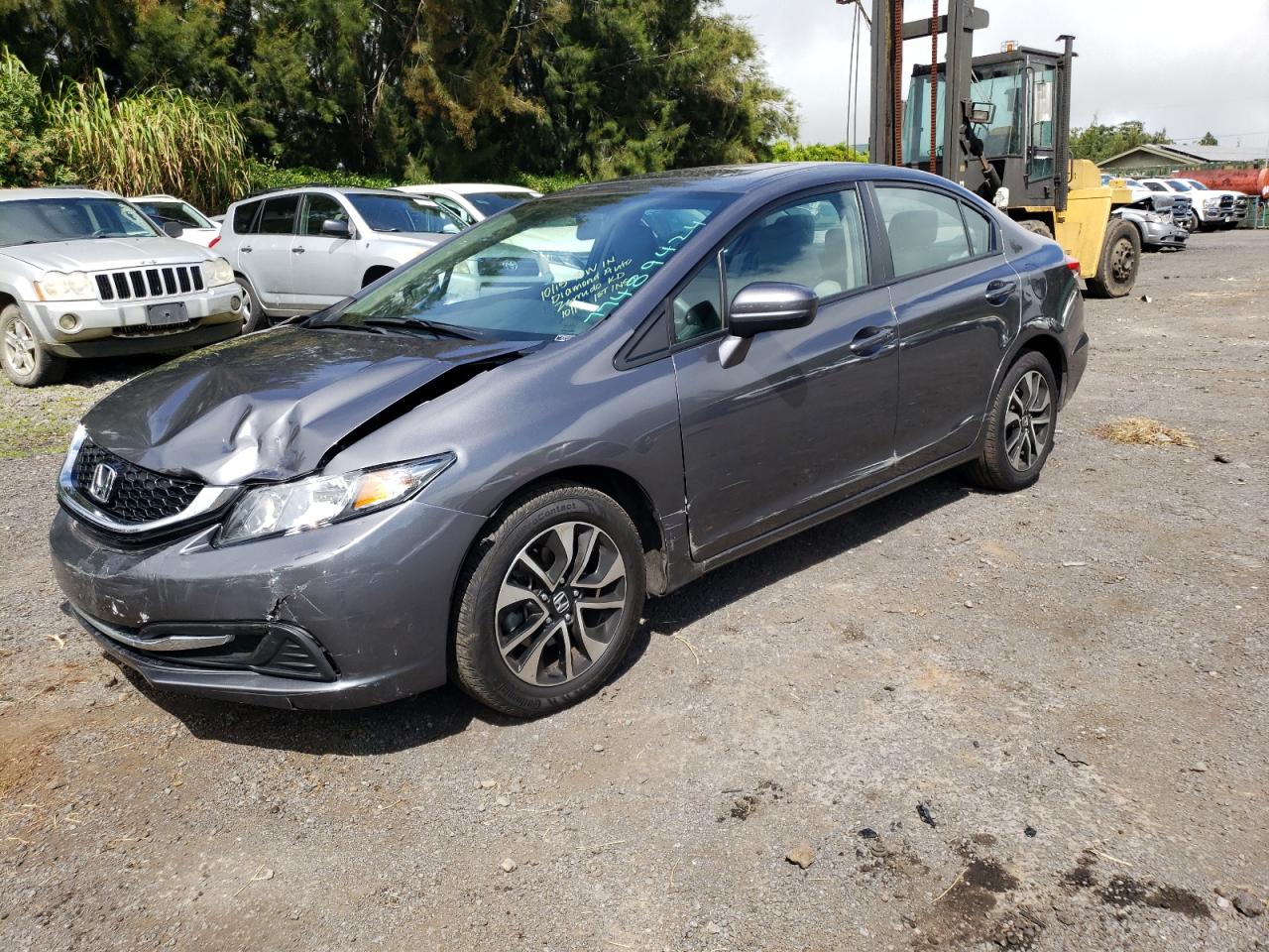 Lot #2962963361 2015 HONDA CIVIC EX