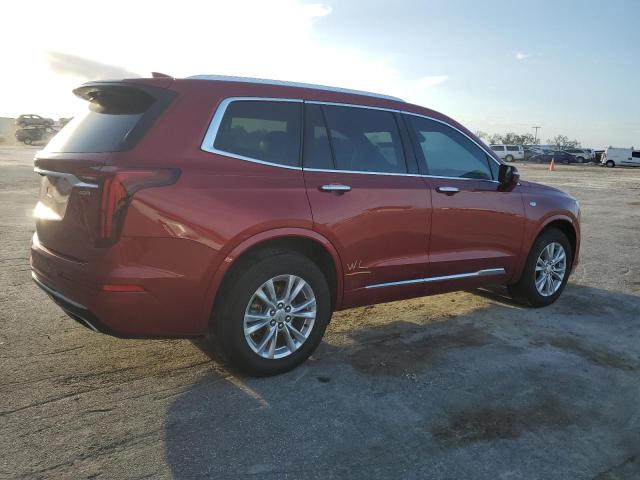 CADILLAC XT6 LUXURY 2021 red  gas 1GYKPAR45MZ119108 photo #4