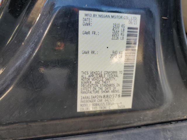 2015 NISSAN ALTIMA 2.5 - 1N4AL3AP2FN880578