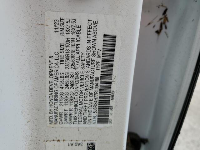 2024 HONDA CR-V EXL - 5J6RS4H77RL004188