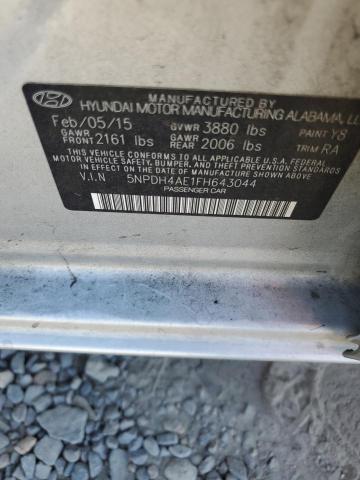 2015 HYUNDAI ELANTRA SE - 5NPDH4AE1FH643044