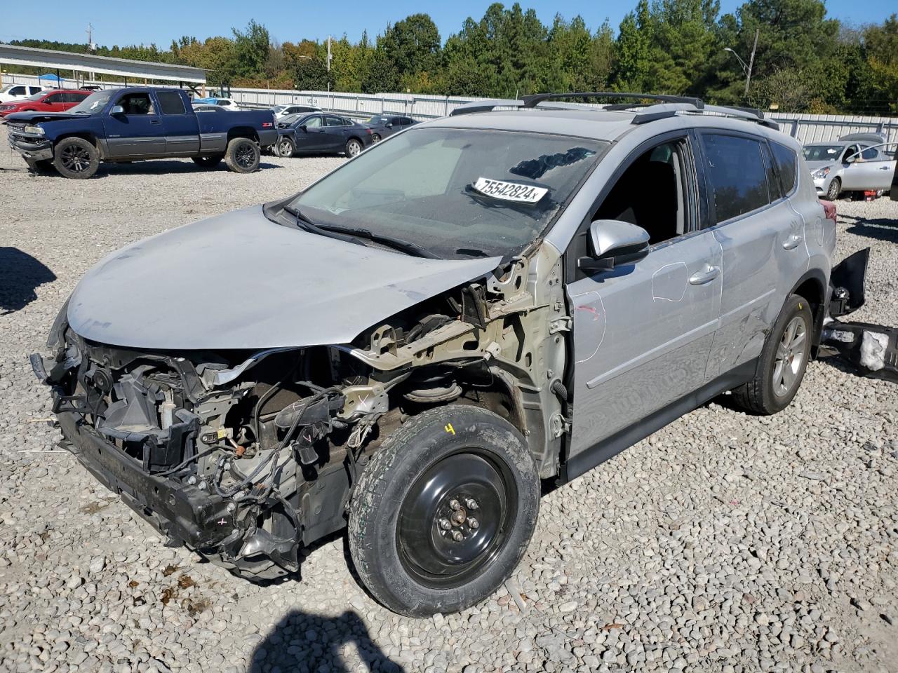 Lot #3024152813 2015 TOYOTA RAV4 XLE