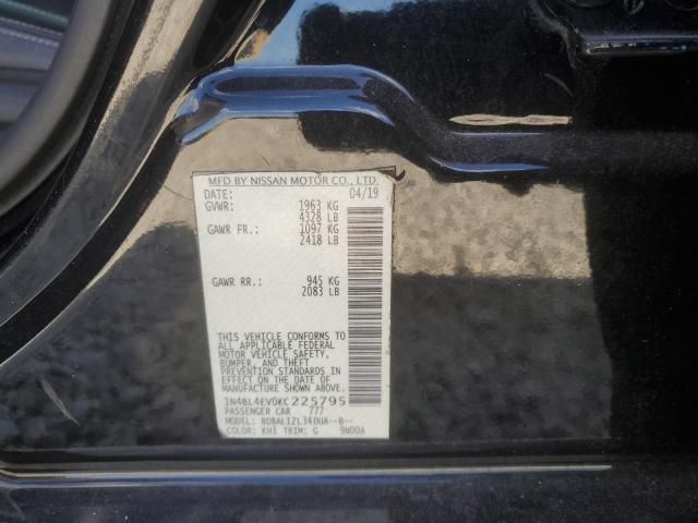 2019 NISSAN ALTIMA SL - 1N4BL4EV0KC225795