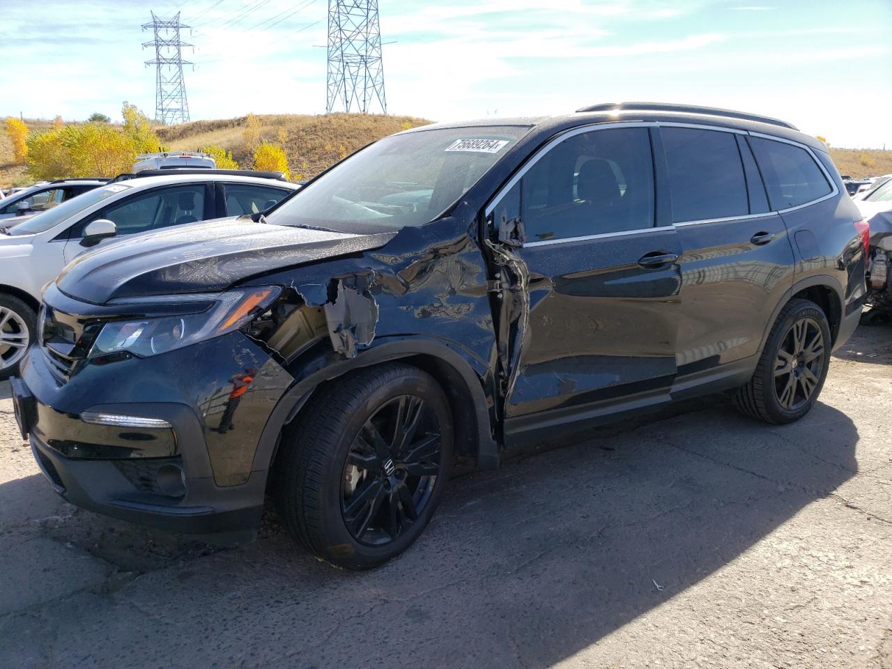 Lot #2938411641 2021 HONDA PILOT SE