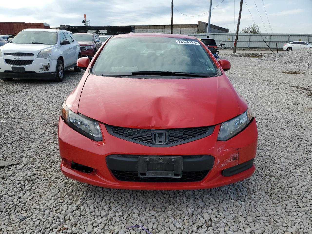 Lot #2988935571 2012 HONDA CIVIC LX