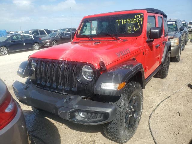 VIN 1C4HJXDN1MW627534 2021 Jeep Wrangler, Sport no.5