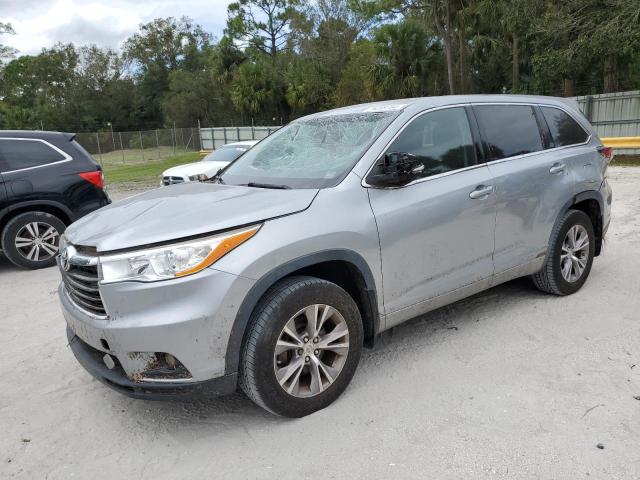 VIN 5TDBKRFH0FS163130 2015 Toyota Highlander, LE no.1