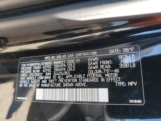 2018 VOLVO XC90 T8 - YV4BR0PMXJ1319695