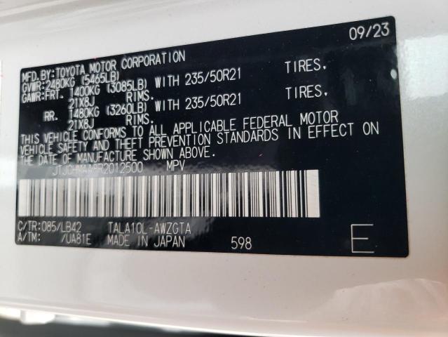 2024 LEXUS RX 350 PRE JTJCHMAA8R2012500