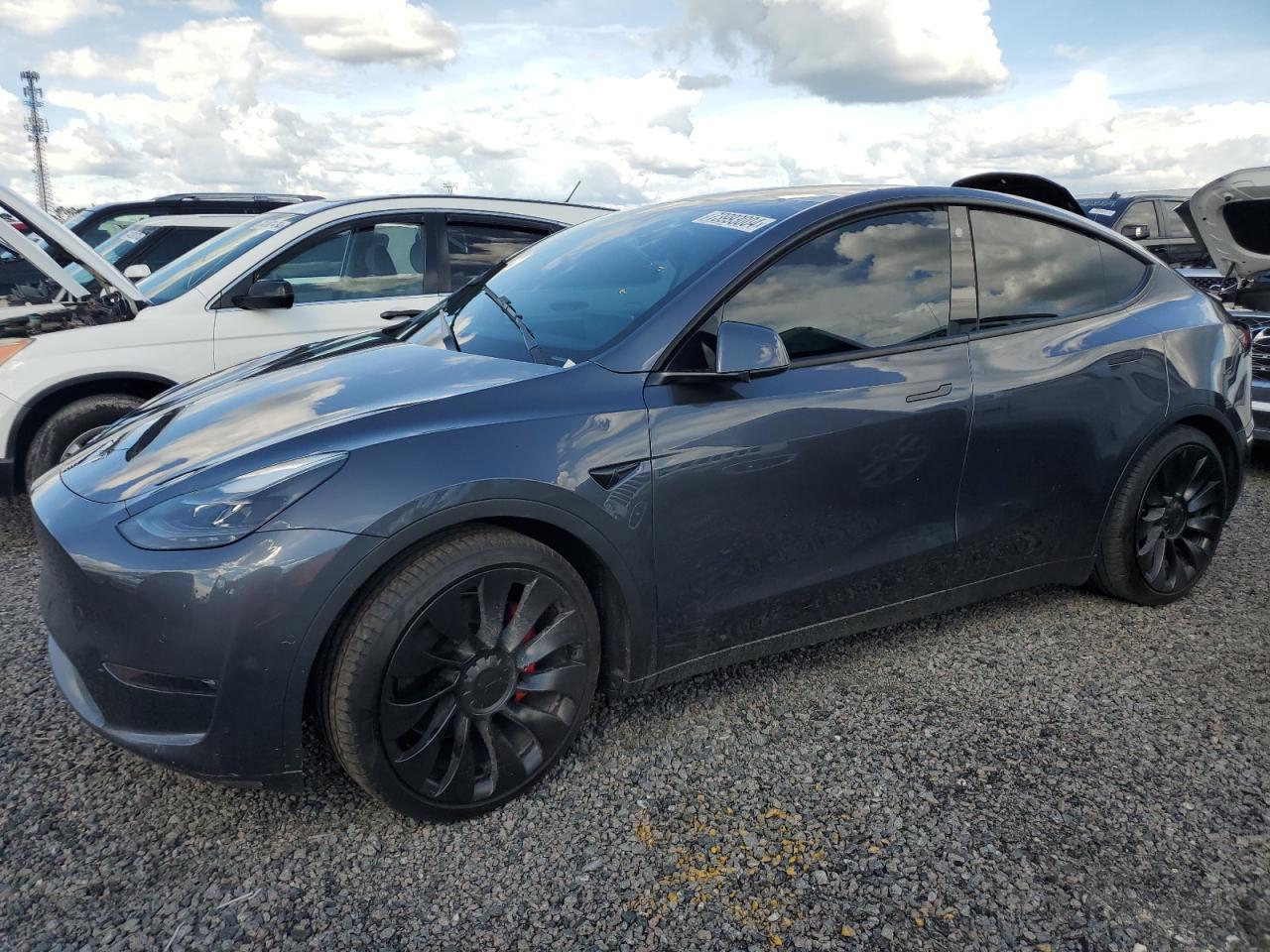 Lot #2986712266 2022 TESLA MODEL Y