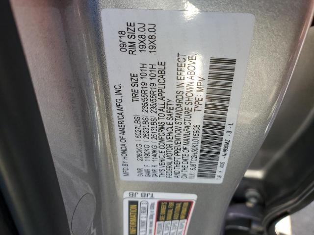 2019 ACURA RDX TECHNO - 5J8TC2H50KL015908
