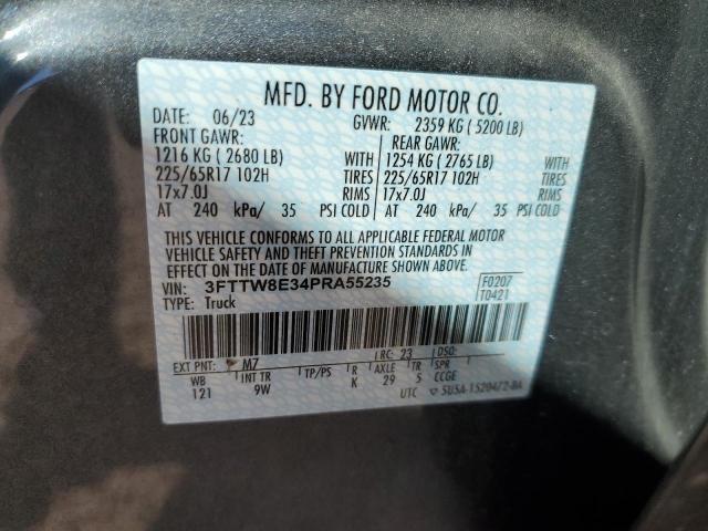2023 FORD MAVERICK X - 3FTTW8E34PRA55235