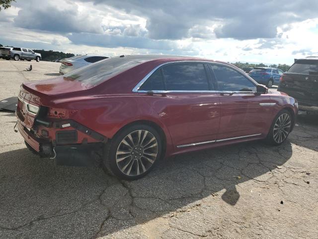 LINCOLN CONTINENTA 2017 burgundy  gas 1LN6L9RP3H5637464 photo #4