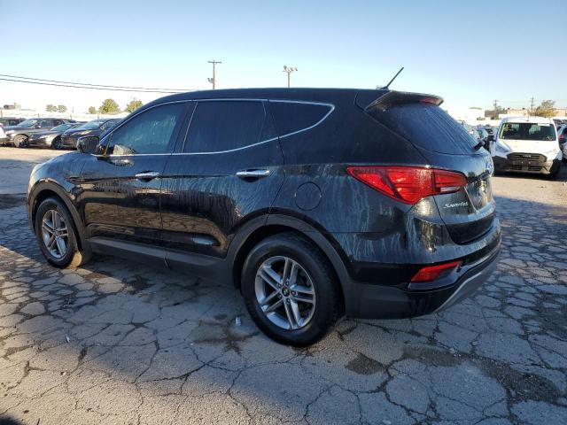 HYUNDAI SANTA FE S 2018 black  gas 5NMZTDLB4JH053448 photo #3