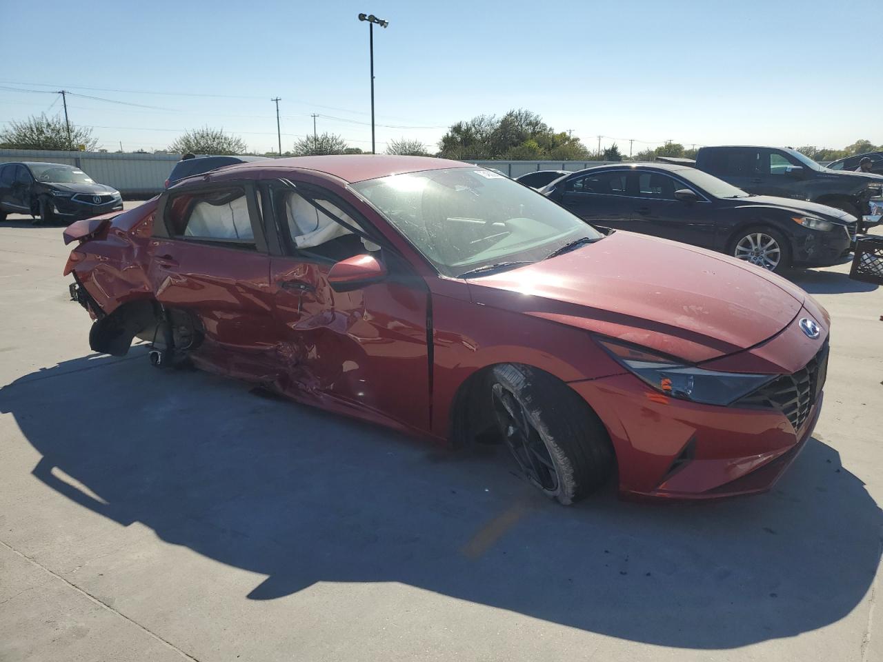 Lot #2972226116 2023 HYUNDAI ELANTRA SE