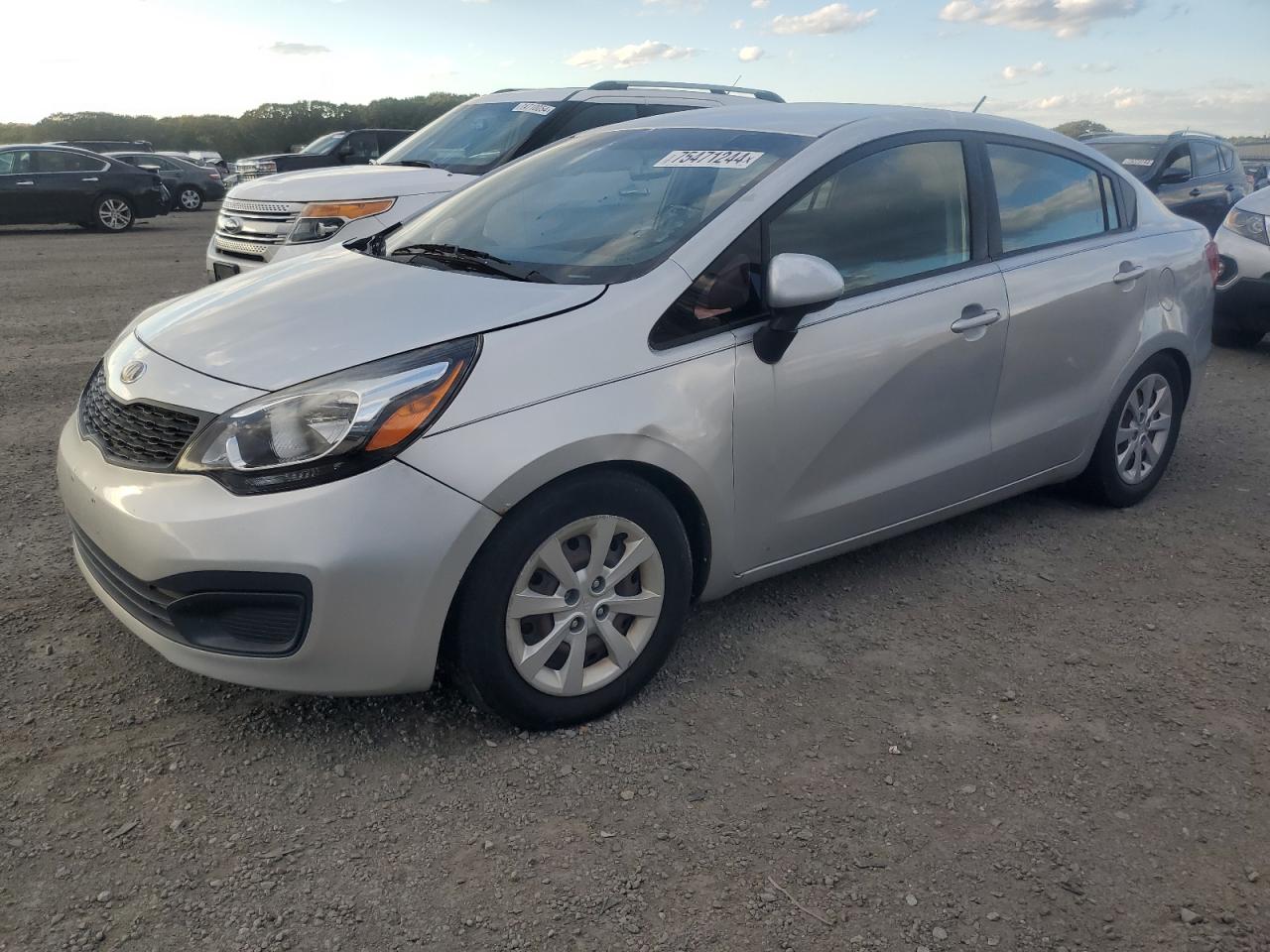 Lot #2921433444 2013 KIA RIO LX