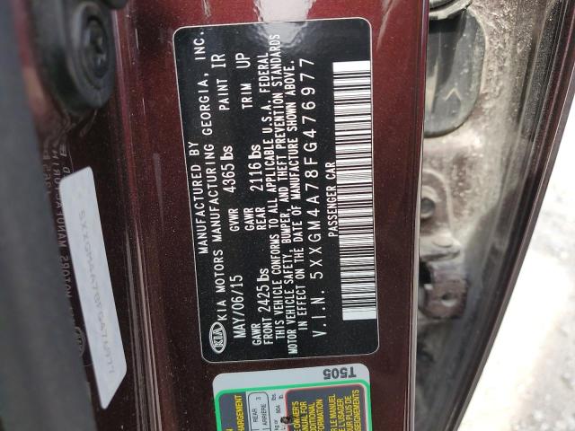 5XXGM4A78FG476977 2015 KIA OPTIMA