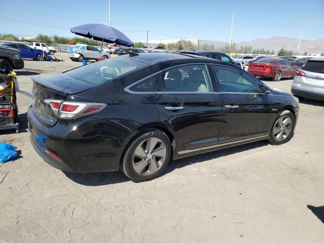 HYUNDAI SONATA HYB 2016 black sedan 4d hybrid engine KMHE34L11GA034070 photo #4