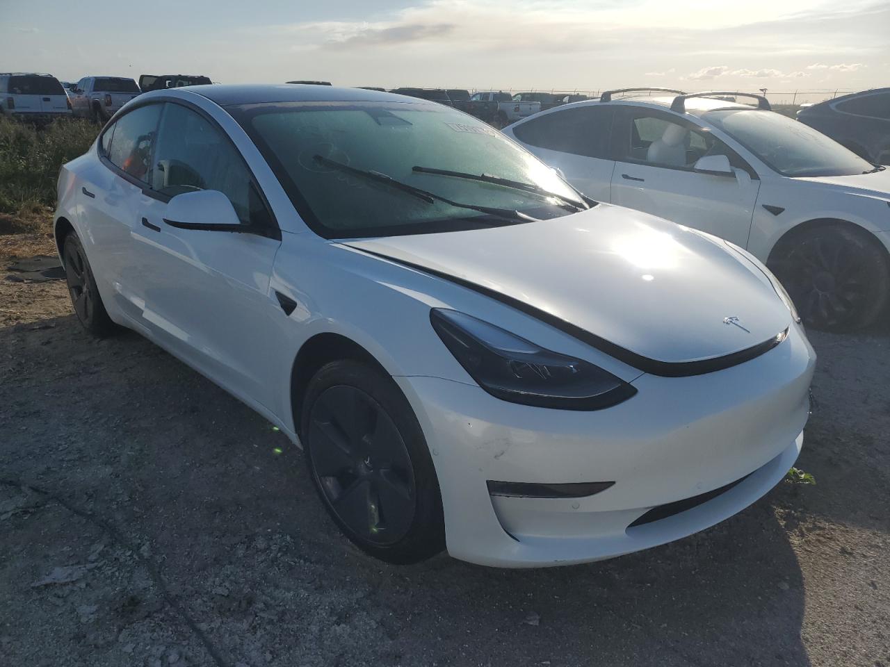 Lot #2999482298 2022 TESLA MODEL 3