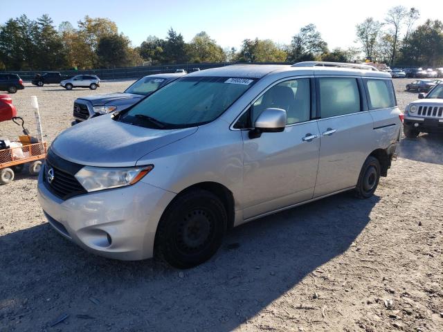 NISSAN QUEST S 2015 silver  gas JN8AE2KP6F9124908 photo #1