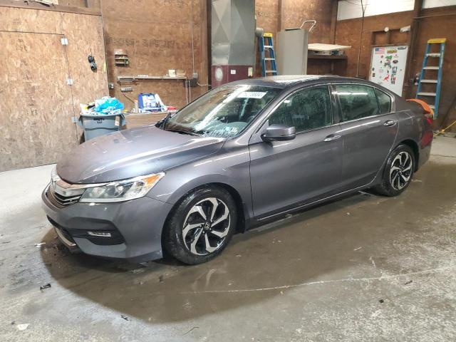 HONDA ACCORD EXL 2017 gray  gas 1HGCR2F81HA157541 photo #1