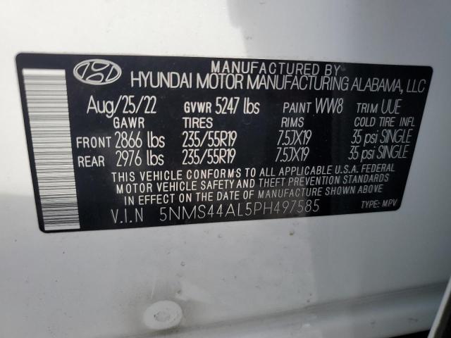 2023 HYUNDAI SANTA FE L - 5NMS44AL5PH497585