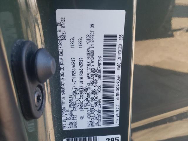 2022 TOYOTA TACOMA DOU - 3TMDZ5BN9NM136497