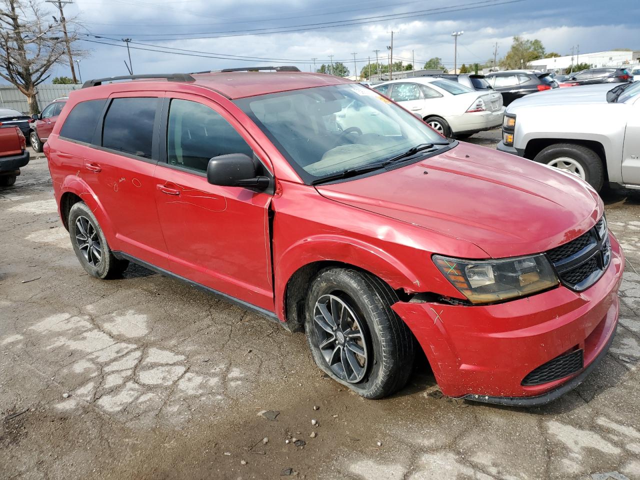 Lot #2943196481 2017 DODGE JOURNEY SE