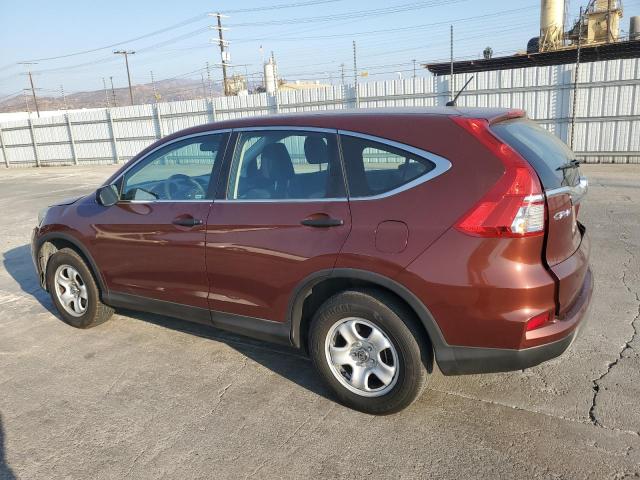 HONDA CR-V LX 2015 burgundy 4dr spor gas 2HKRM3H35FH557381 photo #3