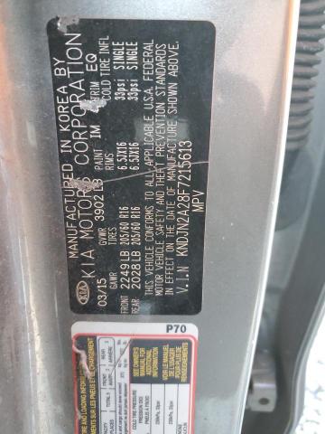 2015 KIA SOUL - KNDJN2A28F7215613