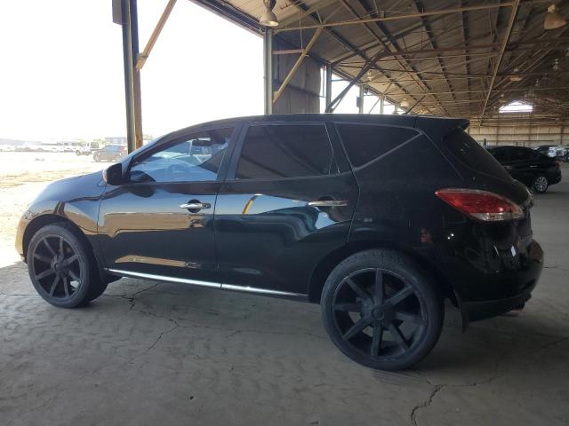 NISSAN MURANO S 2012 black  gas JN8AZ1MU3CW103254 photo #3