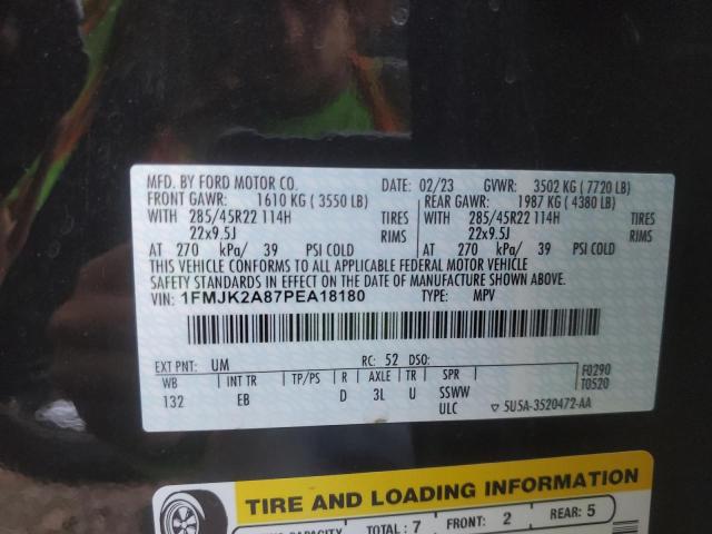2023 FORD EXPEDITION - 1FMJK2A87PEA18180