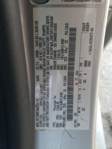 VIN 3FADP4AJ9EM136648 2014 Ford Fiesta, S no.12