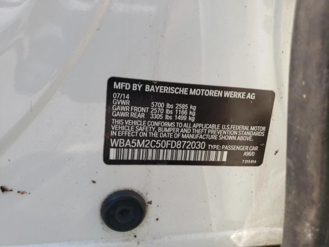 2015 BMW 535 IGT - WBA5M2C50FD872030