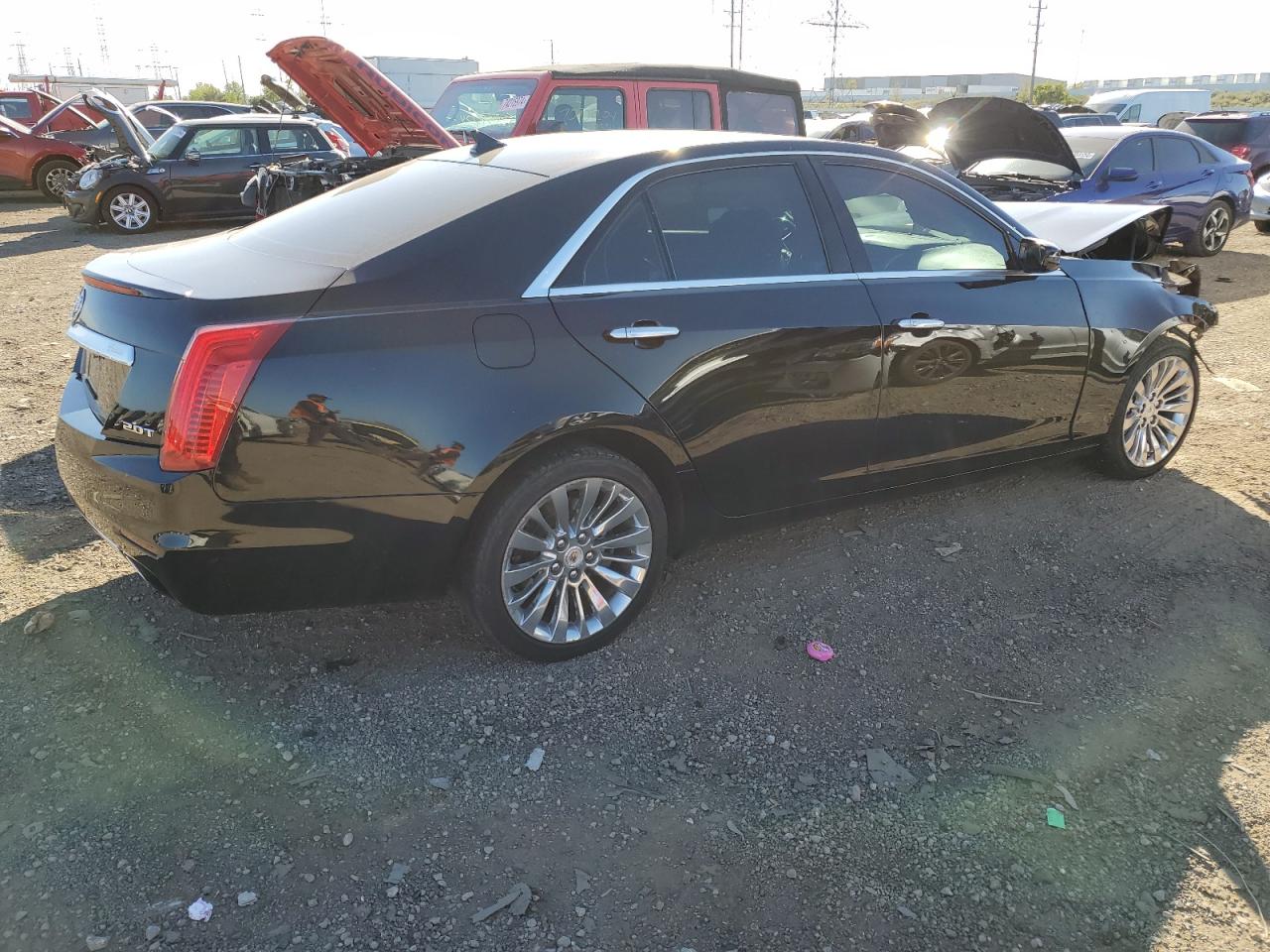 Lot #2943131415 2014 CADILLAC CTS LUXURY