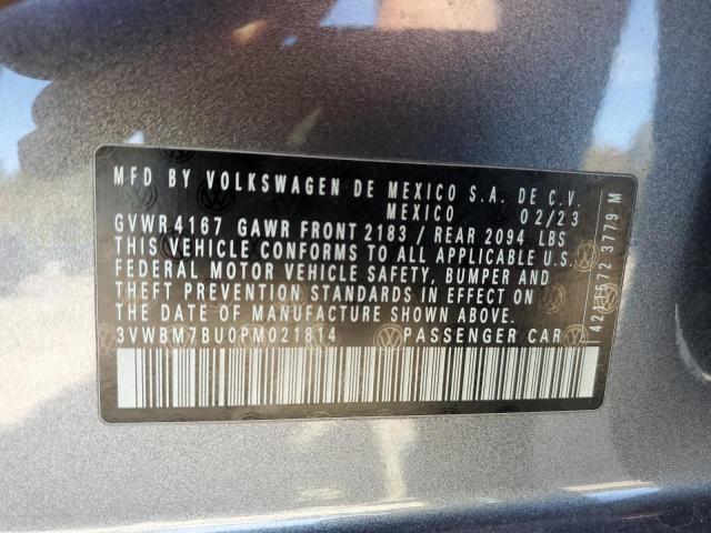 2023 VOLKSWAGEN JETTA SPOR - 3VWBM7BU0PM021814