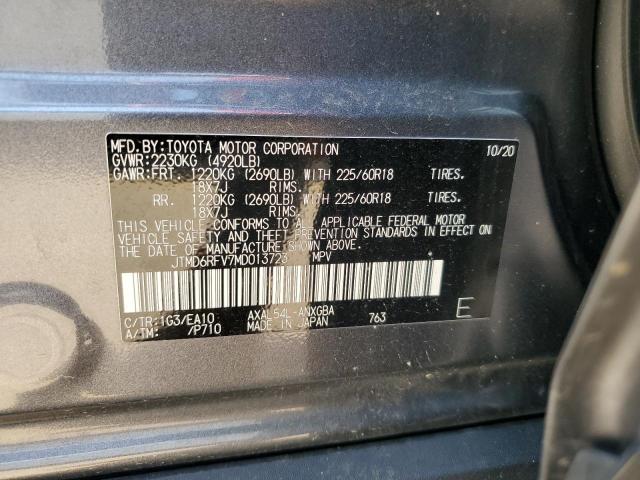 2021 TOYOTA RAV4 LIMIT - JTMD6RFV7MD013723