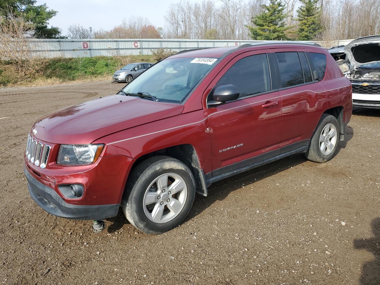 Lot #2961803965 2017 JEEP COMPASS SP