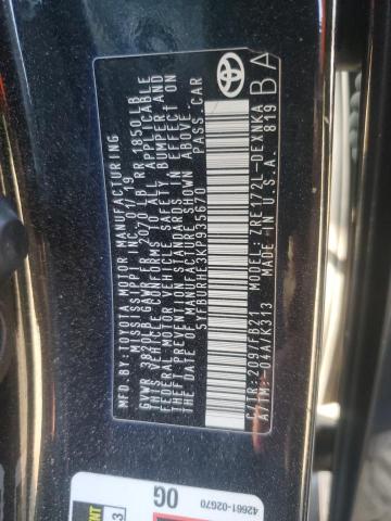 2019 TOYOTA COROLLA L - 5YFBURHE3KP935670