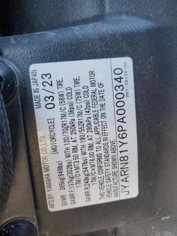 2023 YAMAHA MTN1000 DC JYARN81Y6PA000340