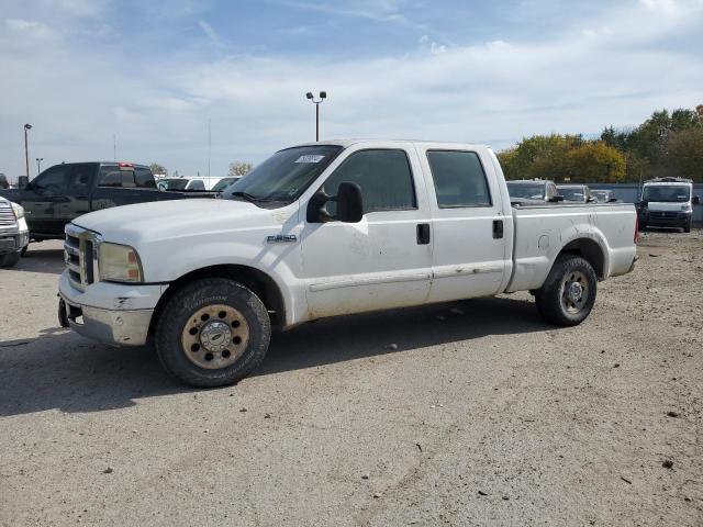 FORD F250 SUPER 2006 white crew pic gas 1FTSW20506ED86459 photo #1