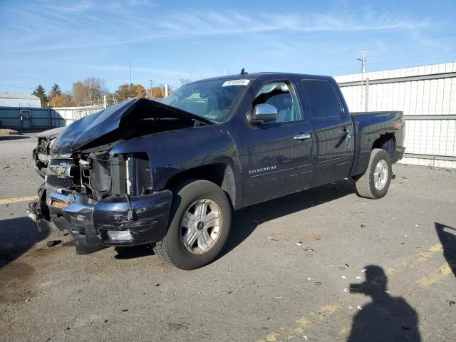 CHEVROLET SILVERADO 2010 blue  flexible fuel 3GCRKSE34AG203373 photo #1