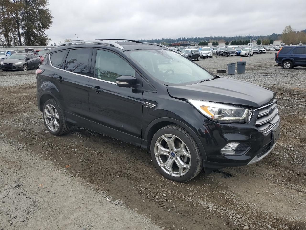 Lot #2986928844 2017 FORD ESCAPE TIT