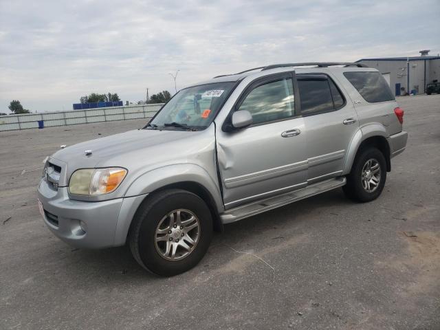 TOYOTA SEQUOIA SR 2006 silver  gas 5TDBT44AX6S267761 photo #1