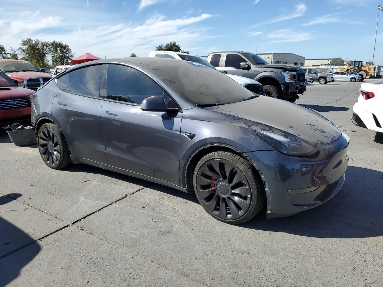 Lot #2991188099 2022 TESLA MODEL Y