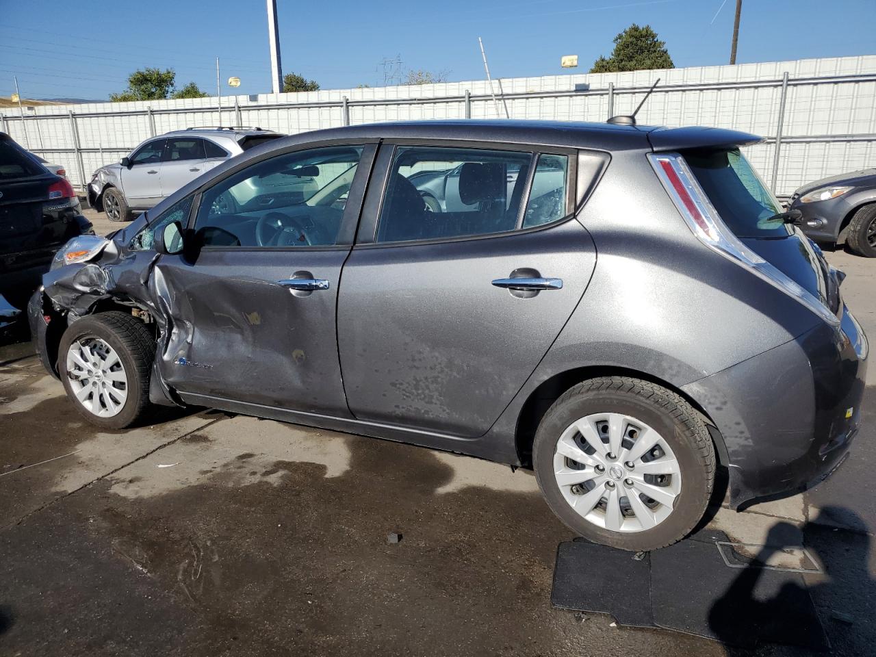 Lot #2888642156 2017 NISSAN LEAF S