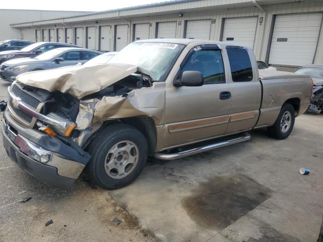 CHEVROLET SILVERADO 2004 beige 4dr ext gas 2GCEC19T641424602 photo #1