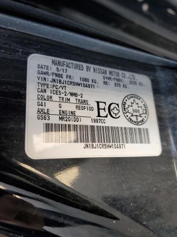 2017 NISSAN QASHQAI - JN1BJ1CR5HW104971