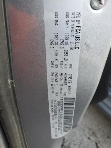 2019 DODGE GRAND CARA - 2C4RDGEGXKR591490